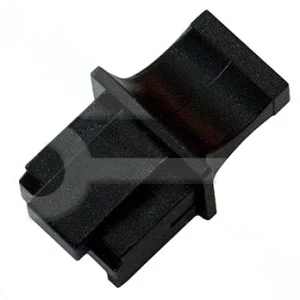 Záslepka pro female konektor RJ45 černá - obrázek 2