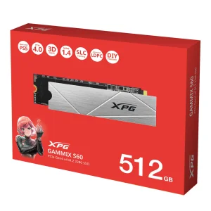 ADATA XPG GAMMIX S60/512GB/SSD/M.2 NVMe/Stříbrná/Heatsink/5R - obrázek 2