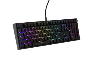 Herní mechanická klávesnice Genesis THOR 404/RGB/Outemu Peach Silent/Drátové USB-A/US layout/Černá - obrázek 5