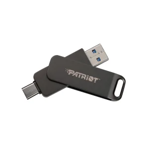 Patriot RAGE R550/256GB/USB 3.2/USB-A + USB-C/Černá - obrázek 2