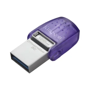 Kingston DataTraveler MicroDuo 3C/128GB/USB 3.2/USB-A + USB-C/Fialová - obrázek 2