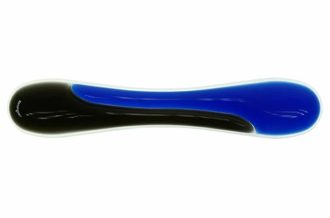 Kensington Duo Gel opěrka zápěstí černá-modrá