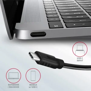 AXAGON HMC-5G2 USB hub, HDMI 4K/60, USB-C PD 100W - obrázek 8