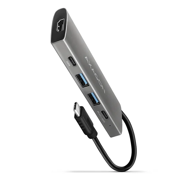 AXAGON HMC-5G2 USB hub, HDMI 4K/60, USB-C PD 100W