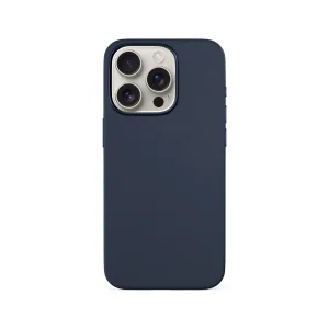 Epico Mag+ kožený kryt iPhone 16 Pro - modrá - obrázek 4