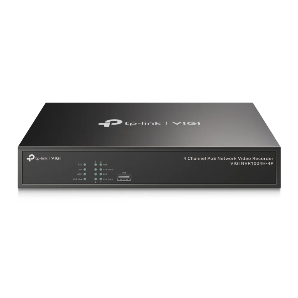 VIGI NVR1004H-4P síťový videorekordér 4kanálový POE