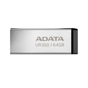 ADATA UR350/64GB/USB 3.2/USB-A/Černá