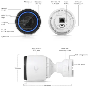 UniFi Protect G5 Professional venkovní kamera - obrázek 2