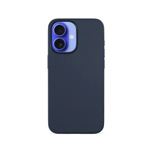 Epico Mag+ kožený kryt iPhone 16 - modrá - obrázek 4