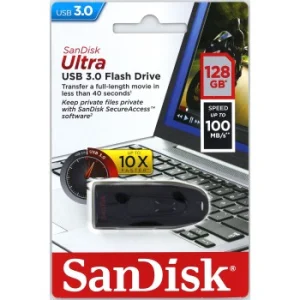 SanDisk Ultra/128GB/USB 3.0/USB-A/Černá - obrázek 3