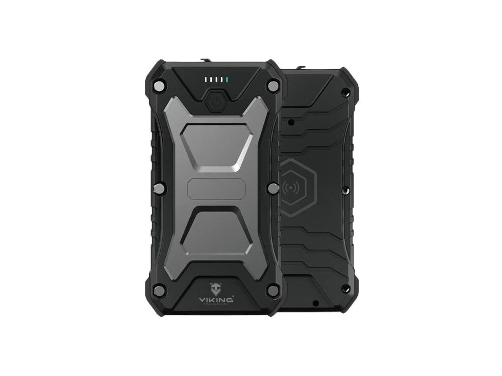 Outdoorová powerbanka Viking SKADI I/Output:1xUSB-A,1xUSB-C/Wireless charge 15W max/10000mAh