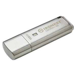 Kingston IronKey Locker+ 50/128GB/USB 3.1/USB-A/Stříbrná - obrázek 2