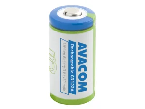 Nabíjecí fotobaterie Avacom CR123A 3V 450mAh 1.4Wh - obrázek 2