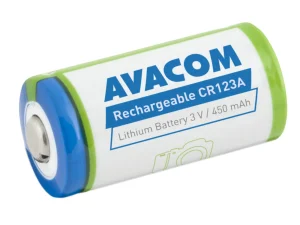 Nabíjecí fotobaterie Avacom CR123A 3V 450mAh 1.4Wh - obrázek 4
