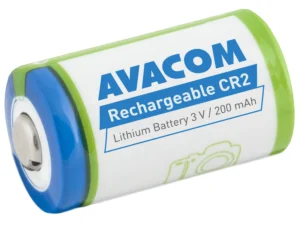 Nabíjecí fotobaterie Avacom CR2 3V 200mAh 0.6Wh - obrázek 2