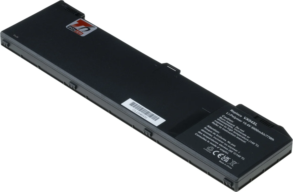 Baterie T6 Power pro HP ZBook 15 G5, ZBook 15 G6, 5000mAh, 77Wh, 4cell, Li-pol