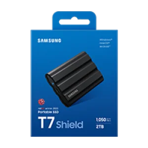 Samsung T7 Shield/2TB/SSD/Externí/2.5"/Černá/3R