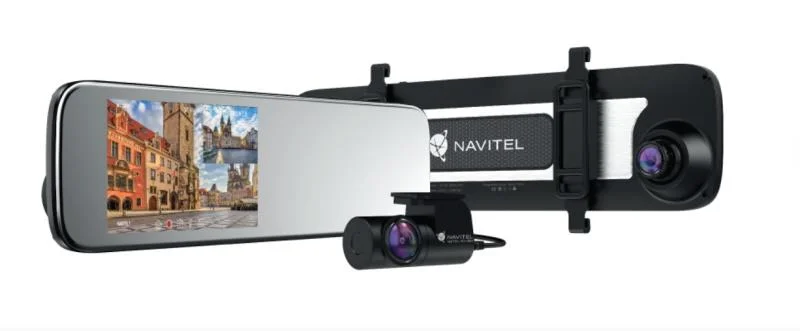 NAVITEL MR450 chytré zrcátko s GPS a přední i zadní kamerou