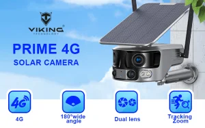 Solární kamera Viking PRIME 4G, 18000mAh, barevné noční vidění, IP66 - obrázek 6