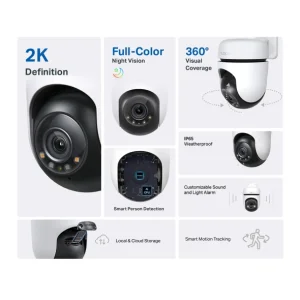 Tapo C510W venkovní bezpečnostní kamera, Pan/Tilt, Wi-Fi - obrázek 2