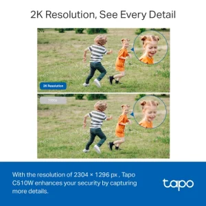 Tapo C510W venkovní bezpečnostní kamera, Pan/Tilt, Wi-Fi - obrázek 4