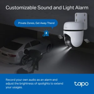 Tapo C510W venkovní bezpečnostní kamera, Pan/Tilt, Wi-Fi - obrázek 8