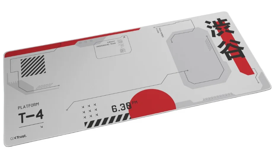 TRUST GXT759 XXL MOUSEPAD – JAPAN WHITE