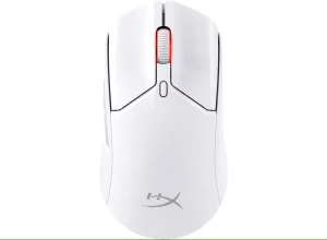 HyperX Pulsefire Haste 2/Herní/Optická/Pro praváky/26 000 DPI/USB+BT/Bílá