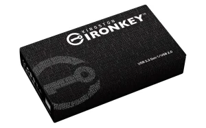 Kingston Ironkey D500S/64GB/USB 3.2/USB-A/Černá - obrázek 3
