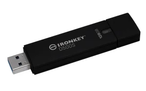 Kingston Ironkey D500S/128GB/USB 3.2/USB-A/Černá - obrázek 2