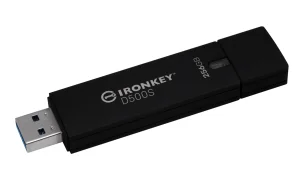 Kingston Ironkey D500S/256GB/USB 3.2/USB-A/Černá - obrázek 3