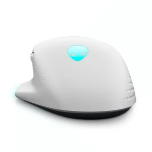 Dell Alienware 620M/Herní/Optická/Pro praváky/26 000 DPI/Drátová+bezdrátová/Bílá - obrázek 2