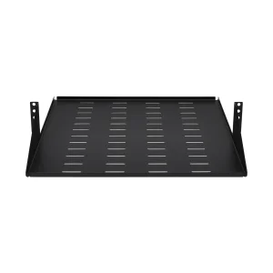 Police pevná SmartRack 2U, nosnost 45kg, hloubka 546mm, montáž na střed, odvětrávaná - obrázek 3