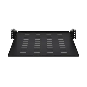 Police pevná SmartRack 2U, nosnost 45kg, hloubka 546mm, montáž na střed, odvětrávaná - obrázek 4