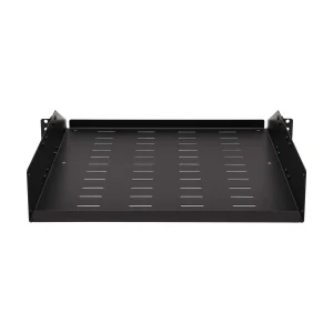 Police pevná SmartRack 2U, nosnost 45kg, hloubka 546mm, montáž univerzální, odvětrávaná - obrázek 4