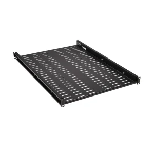 Police pevná SmartRack, pro vysoké zatížení, nosnost 113.4kg, hloubka 660mm, odvětrávaná - obrázek 2