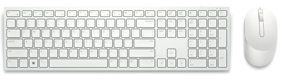 Dell set klávesnice+myš, KM5221W, bezdrát.,US bílá