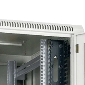 CABLE MANAGER 1U 40x40 (2M) BLACK - obrázek 3