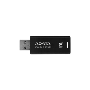ADATA UC320/64GB/USB 3.2/USB-A/Černá - obrázek 2