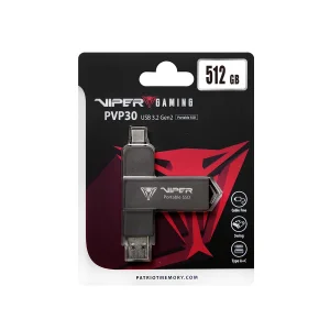 Patriot VIPER PVP30/512GB/SSD/Externí/Černá/3R - obrázek 3