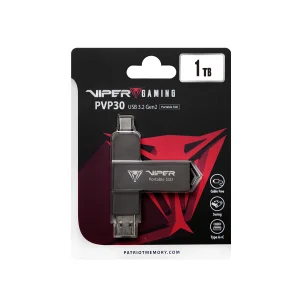 Patriot VIPER PVP30/1TB/SSD/Externí/Černá/3R - obrázek 3