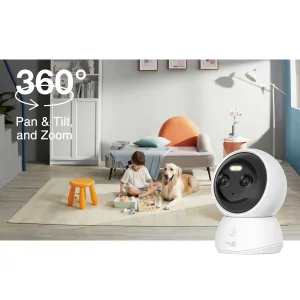 iGET HGWIP222 - WiFi Dual Lens 2K IP kamera s LED + IR nočním viděním, zvuk, otočná, CZ aplikace - obrázek 4