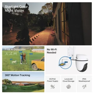 Tapo C501GW Outdoor Pan/Tilt 4G LTE Camera - obrázek 2