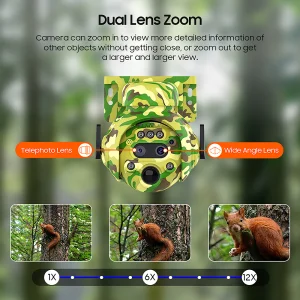 Solární kamera Viking HDs04 4G šedá/2304x1296/PIR detekce/pohybový senzor/7800mAh - obrázek 2