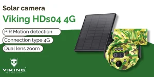 Solární kamera Viking HDs04 4G šedá/2304x1296/PIR detekce/pohybový senzor/7800mAh - obrázek 6