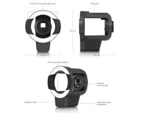 Ubiquiti UACC-Pro-Bullet-Enhancer-B, Pro Bullet Enhancer, černá