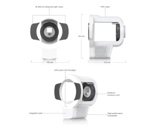 Ubiquiti UACC-Pro-Bullet-Enhancer-W, Pro Bullet Enhancer, bílá