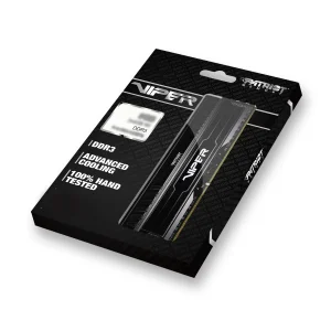 Patriot Viper 3/DDR3/8GB/1600MHz/CL9/2x4GB/Black - obrázek 2