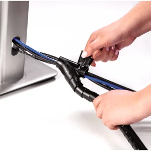 Fellowes Cablezip organizér a chránic kabeláže černý - obrázek 3