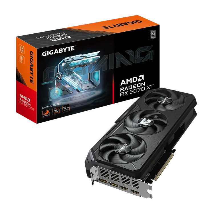 GIGABYTE Radeon RX 9070 XT GAMING OC 16GB GDDR6